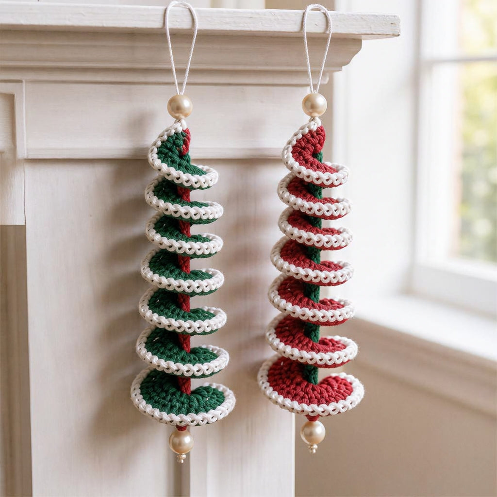 Häkle deinen eigenen bunten Weihnachts-Spinner
